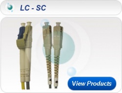 OM1 (62.5/125) GREY LC-SC Duplex Mode Conditioning Patchcord